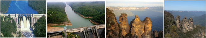 Warragamba Dam & 3 Sisters